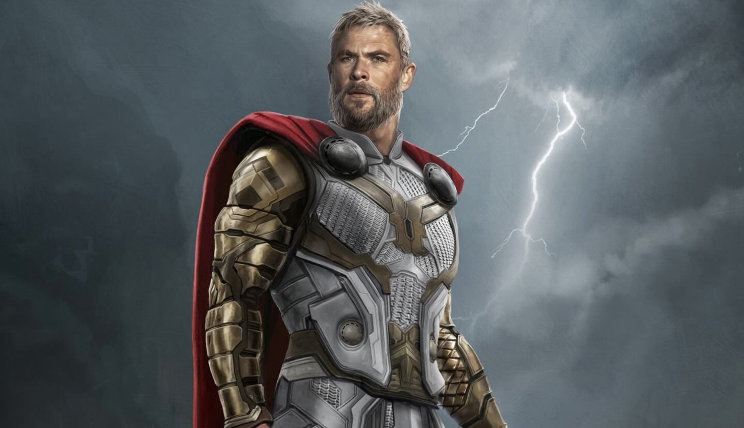 L'art conceptuel de THOR : LOVE AND THUNDER présente AVENGERS : armure inspirée d'ENDGAME pour Thor
